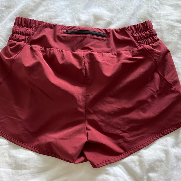 Rust Colored Running Shorts - Picture 2 of 2